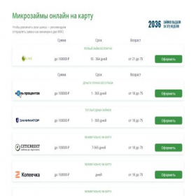 Скриншот главной страницы сайта kredit-zaemm.ru