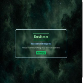 Скриншот главной страницы сайта krevit.com
