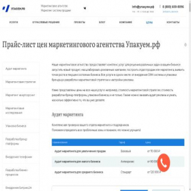 Скриншот главной страницы сайта ks-marketing.ru