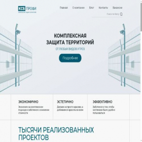 Скриншот главной страницы сайта ksbprofi.ru