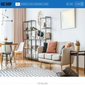 Скриншот главной страницы сайта kucishop.com