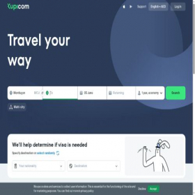 Скриншот главной страницы сайта kupi.com