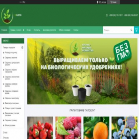 Скриншот главной страницы сайта kustik.com.ua