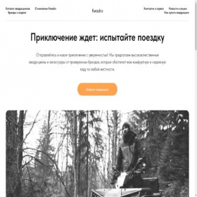 Скриншот главной страницы сайта kwadrorus.ru