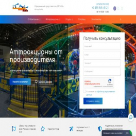 Скриншот главной страницы сайта labirintvl.ru