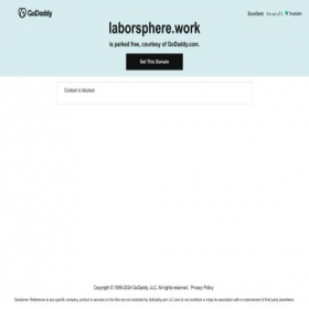 Скриншот главной страницы сайта laborsphere.work