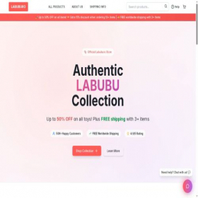 Скриншот главной страницы сайта labuburo.com
