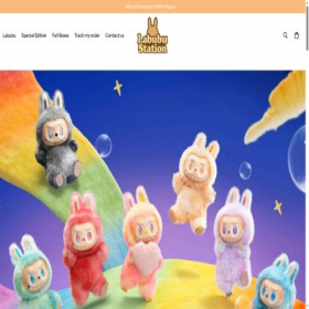 Скриншот главной страницы сайта labubustation.com