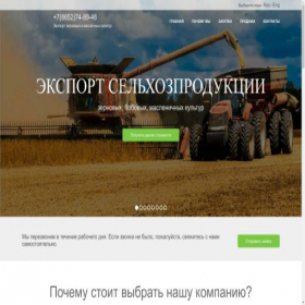 Скриншот главной страницы сайта ladogarice.ru
