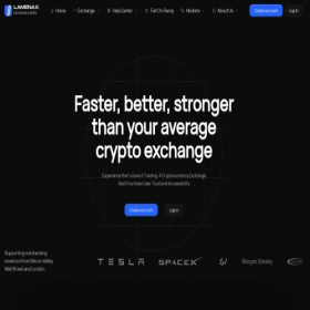 Скриншот главной страницы сайта lamenax.com