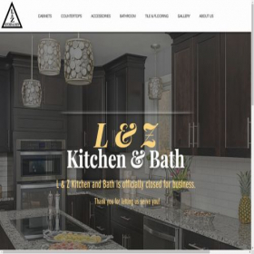 Скриншот главной страницы сайта landzkitchen.com