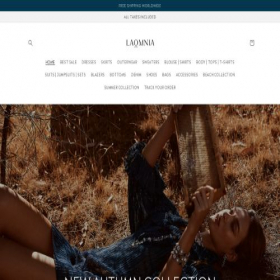Скриншот главной страницы сайта laomnia.com