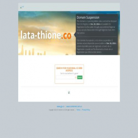 Скриншот главной страницы сайта lata-thione.co