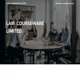 Скриншот главной страницы сайта law-courseware.com