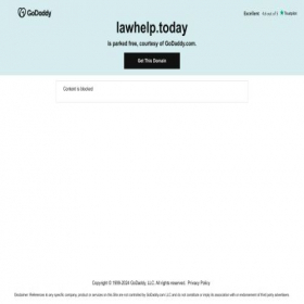 Скриншот главной страницы сайта lawhelp.today