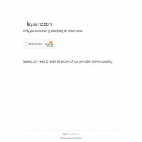 Скриншот главной страницы сайта layaeinc.com