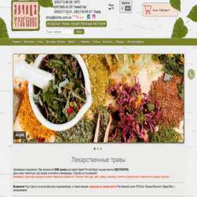 Скриншот главной страницы сайта lechec.com.ua