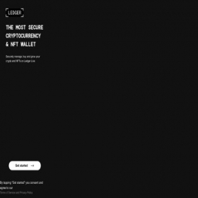 Скриншот главной страницы сайта ledgeir.com