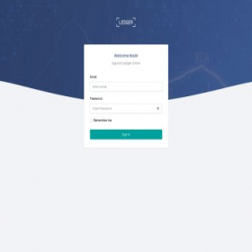 Скриншот главной страницы сайта ledgeronlinelive.com