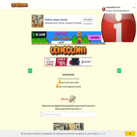 Скриншот главной страницы сайта lemeclaim.xyz