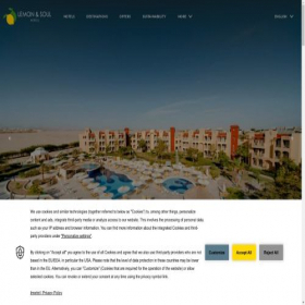 Скриншот главной страницы сайта lemonandsoul.com