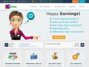 Скриншот главной страницы сайта leptc.me