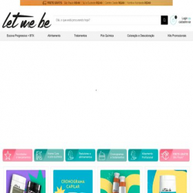 Скриншот главной страницы сайта letmebe.com.br