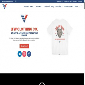 Скриншот главной страницы сайта lfwcc.com