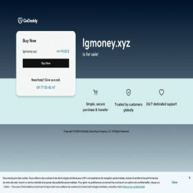 Скриншот главной страницы сайта lgmoney.xyz