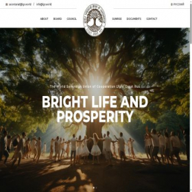 Скриншот главной страницы сайта lgr.world