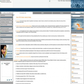 Скриншот главной страницы сайта lh-broker.biz