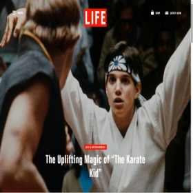 Скриншот главной страницы сайта life.com