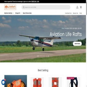 Скриншот главной страницы сайта liferaftprofessionals.com