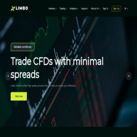 Скриншот главной страницы сайта limbofinance.ltd