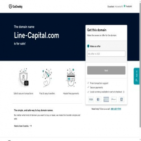 Скриншот главной страницы сайта line-capital.com