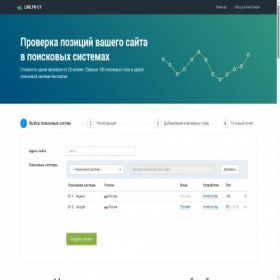 Скриншот главной страницы сайта line.pr-cy.ru