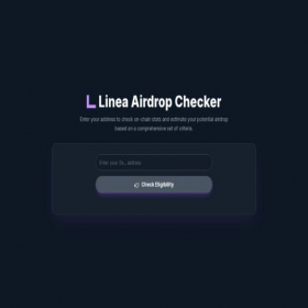Скриншот главной страницы сайта lineachecker.netlify.app