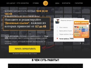 Скриншот главной страницы сайта link.rin-sbyt.ru