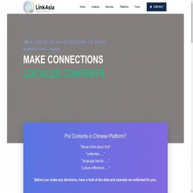 Скриншот главной страницы сайта linkasiamg.com