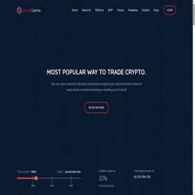 Скриншот главной страницы сайта liquibitcapital.com