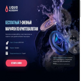 Скриншот главной страницы сайта liquidacademy.my