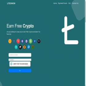 Скриншот главной страницы сайта liteonion.online