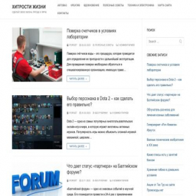 Скриншот главной страницы сайта litezona.ru