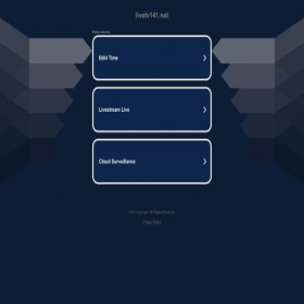 Скриншот главной страницы сайта livetv141.net