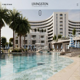 Скриншот главной страницы сайта livingston.ru