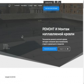 Скриншот главной страницы сайта lo-kryshaserv.ru