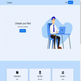 Скриншот главной страницы сайта loadme.cc