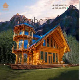 Скриншот главной страницы сайта loghomes.com.ua