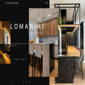 Скриншот главной страницы сайта lomanini.com