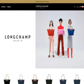 Скриншот главной страницы сайта longchamppolska.com